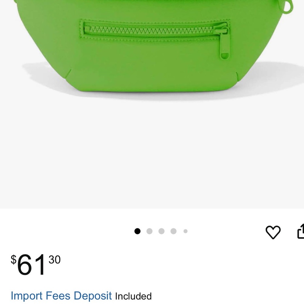 Neoprene bum bag - Picture 3 of 4